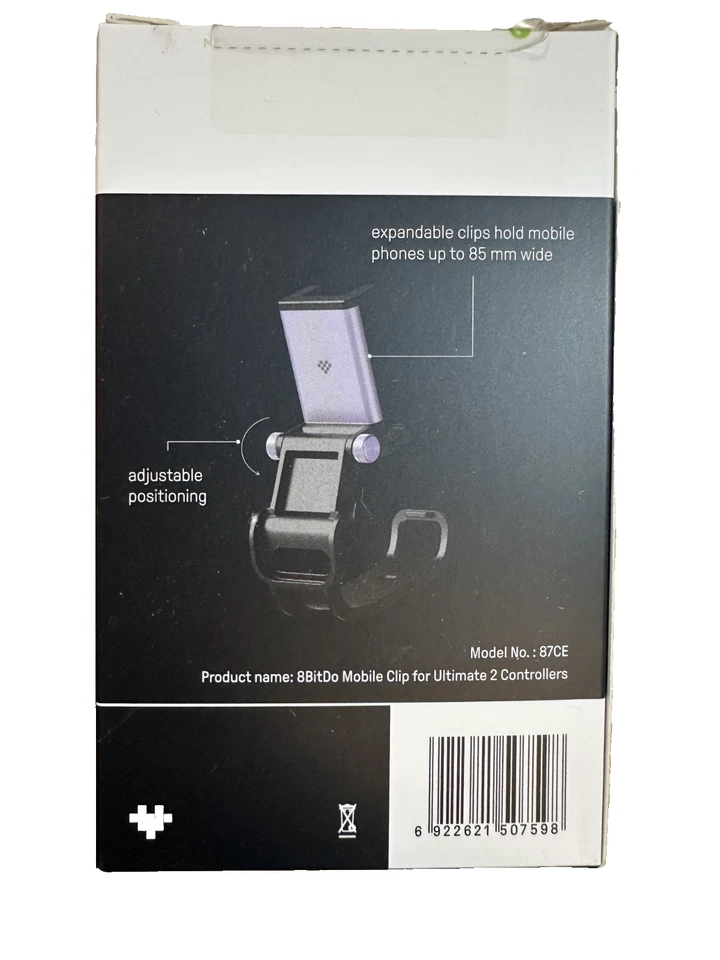 Set of 4 8BitDo Mobile Phone Gaming Clip Holder Ultimate 2 Wireless Controller - Image 2 of 4