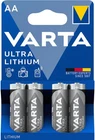 Varta Ultra Lithium AA Battery Mignon FR14505 61064 1.5V 4 Blister