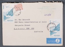 MayfairStamps Poland 1979 Warsaw to Sydney Australia Air Mail Cover aaw_88379