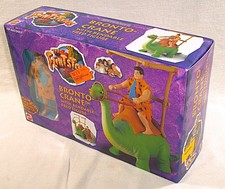 Vintage 1993 Mattel The Flintstones BRONTO-CRANE 65917 MIB L K