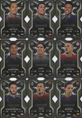 TOPPS Match Attax Champions League EXTRA 2025/2026 Chrome Award CX 1 - CX 10