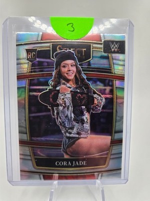 2022 Panini Select WWE - Cora Jade #65 - Concourse Silver Prizm Rookie RC NXT