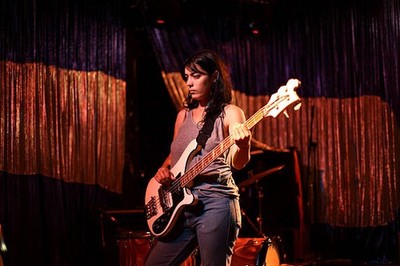 Jenny Lee Lindberg of Warpaint Celebrity Star Performer Old Photo 2