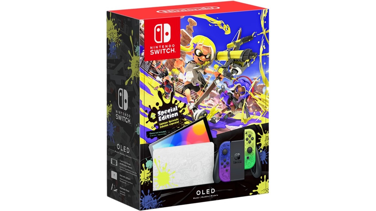 BRAND NEW Nintendo Switch OLED Splatoon 3 Special Limited Edition