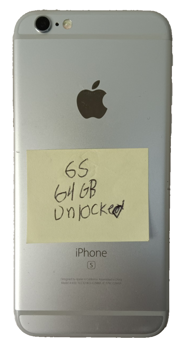 Apple iPhone 6s 64GB Space Gray Unlocked Reset Tested grade A | eBay