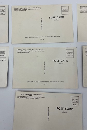 Vintage NASA Postcard Lot of 7 Challenger Orbiter Kennedy Space Center Souvenir - Picture 10 of 11