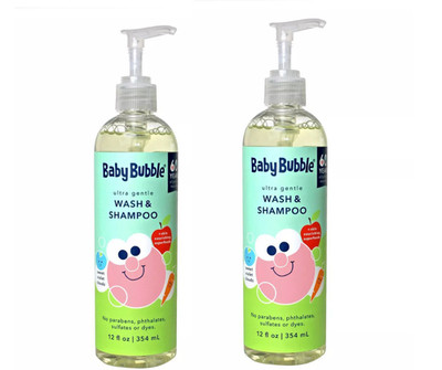 2 for $12 Mr bubble Baby Bubble Gentle Body Wash & Shampoo Sweet Violet Clouds