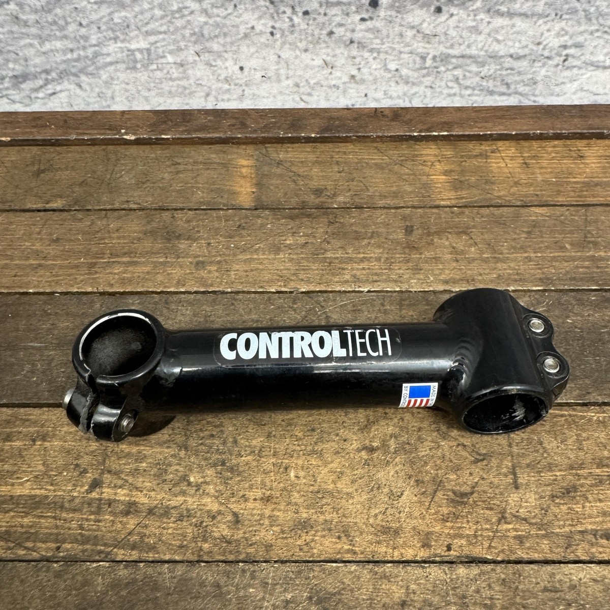 Vintage Control Tech Bike Stem 1 1/8 Threadless 25.4mm Clamp 90s