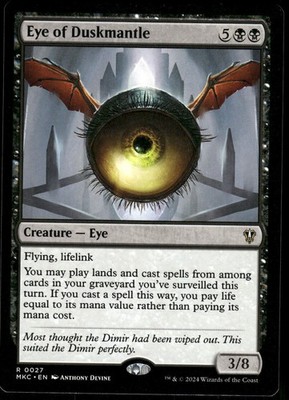 1x Eye of Duskmantle - Commander: Murders at Karlov Manor - NM - MTG
