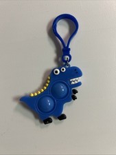 Dinosaur Fidget Pop-it Keychain