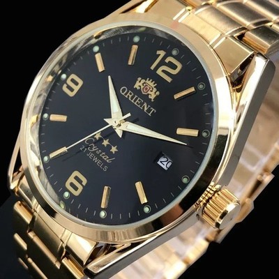 Orient Watch Double Lion Men MultiFunction Automatic Mechanical Tourbillon Gift