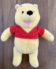 Vintage Winnie The Pooh Baby Soft Toy Rattle 11 Plush Mattel Fisher Price 2001