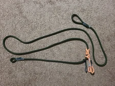 BlueWater Ropes Protac 9mm Setup in Olive Drab - Tether or Lineman's Belt