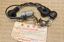 Honda Breaker Contact Points Condenser BF75 K1-K3 Motor Marine Outboard NOS OEM