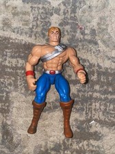 Vintage 1989 New Adventures Battle Punch He-Man 5.5  Action Figure MOTU