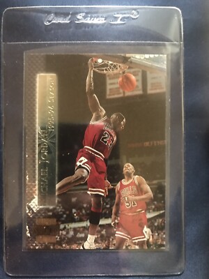 1996-97 Topps Stadium Club #SM2 Michael Jordan Shining Moments | eBay