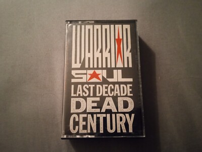 WARRIOR SOUL - LAST DECADE DEAD CENTURY - Rare Cassette Tape