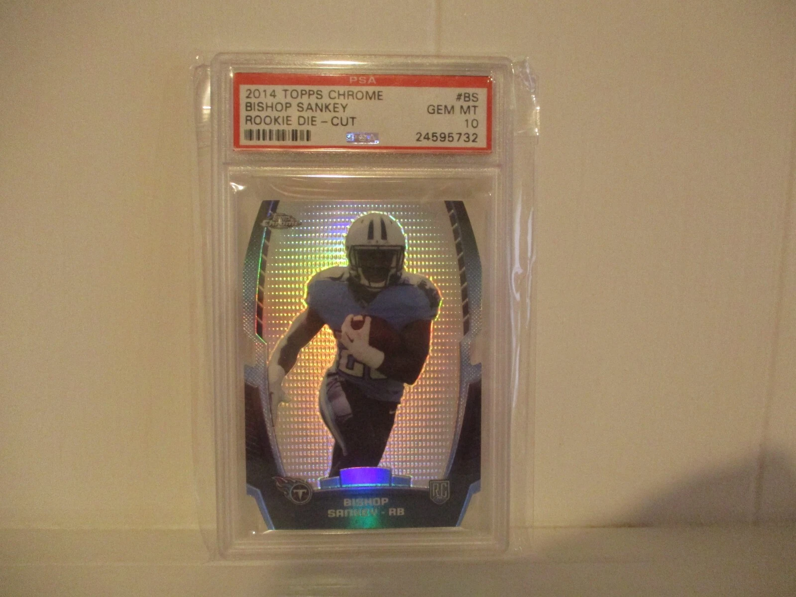 Bishop Sankey Topps Chrome Rookie Die-Cut #BS Base