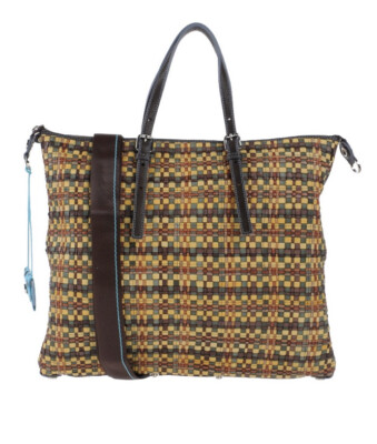 NWT GABS Convertible G3 Large Brown Multicolor Leather Tote Shoulder Bag Italy