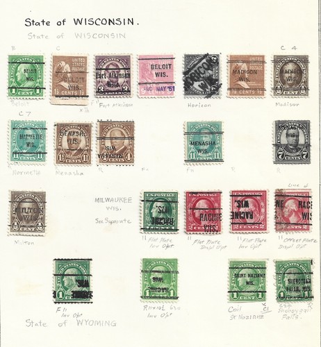 US, G/Dad Collection Pre-Cancels, Engaging&Specialised, Finds Likely, 8 Pgs (F39 - Picture 5 of 8