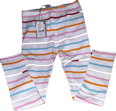 Leggins Kanz, Größe 122  Mädchen, Keep Moving gestreift mehrfarbig