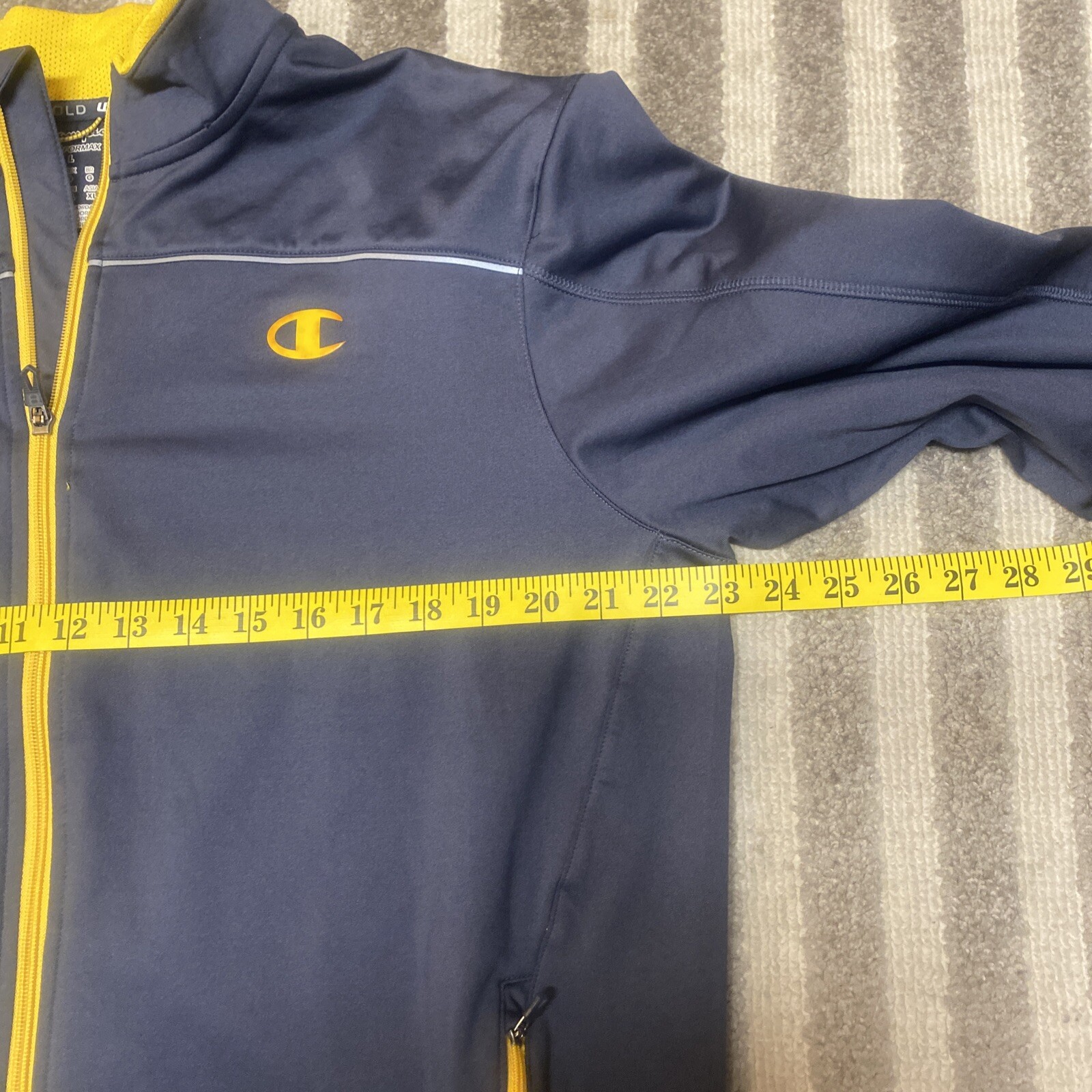 Champion Performax DuoFold Warm CTRL Full Zip Activewear Jacket Men's L