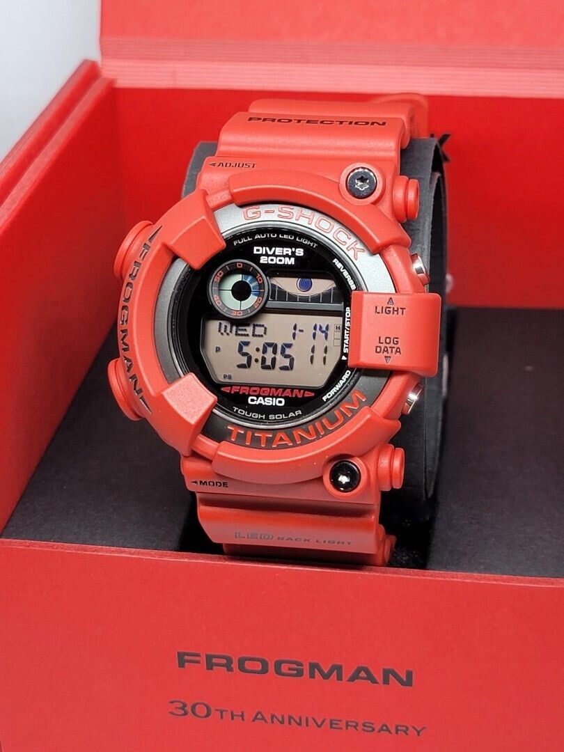 Casio G-Shock Frogman 30th Anniversary Titanium Men's Watch Casio G-Shock Frogman 30th Anniversary Titanium Men's Watch