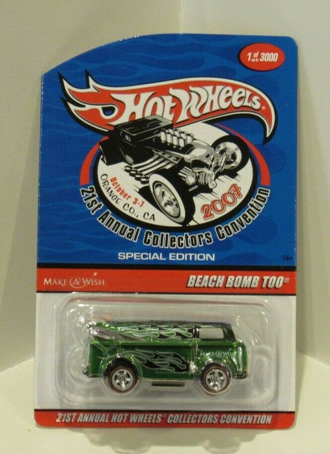 ミニカー HOT WHEELS Volkswagen BEACH BOMB Hot Wheels Volkswagen Beach Bomb Too VW 21st Convention