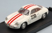 Bang 1/43 Alfa Romeo Giulietta Sz Freiburg Schauinsland 1962 Statisches Modell