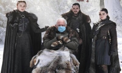 BERNIE SANDERS MITTENS MEME GAME OF THRONES FRIDGE MAGNET 5