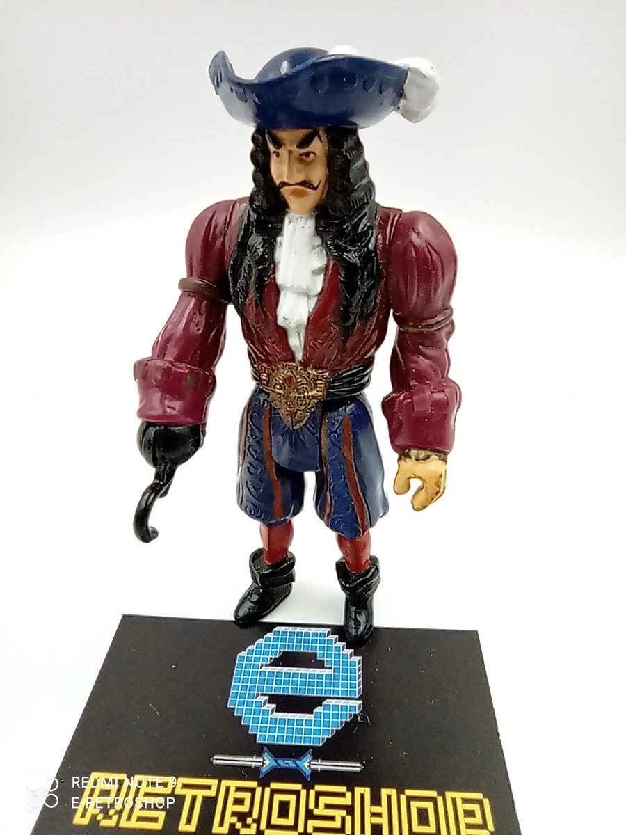 Figurita Vintage Hook "Peter Pan" El Capitán Garfio V2 Rara MATTEL 1991