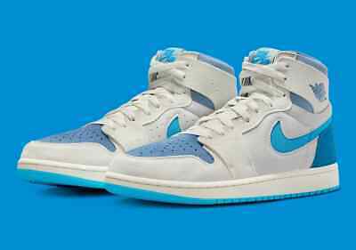 Nike Air Jordan 1 ZM Air CMFT 2 Shoes Sail Dark Powder Blue Nike Air Jordan 1 ZM Air CMFT 2 Shoes Sail Dark Powder Blue
