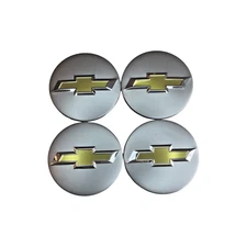 4 Cool Silver Chevy Wheel Rim Center Cap for Chevrolet Impala 2006 - 2020