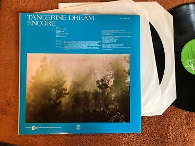 Tangerine Dream Live Encore 2 Lp gatefold virgin 1977 VD 2506