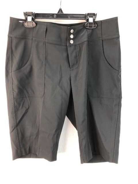 WOMENS JOFIT GOLF TENNIS BERMUDA SHORTS SIZE 2 BLACK | eBay