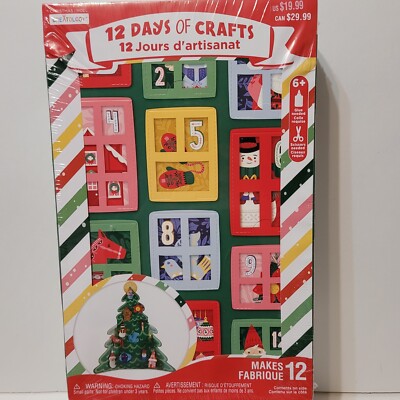 12 Days of Crafts, Christmas Ornaments, Advent Calendar NEW Creatology ...