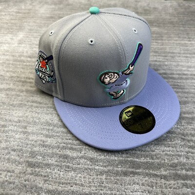 San Diego Padres Hat Cap Mens Fitted 7 1/2 New Era Side Patch 2 Tone