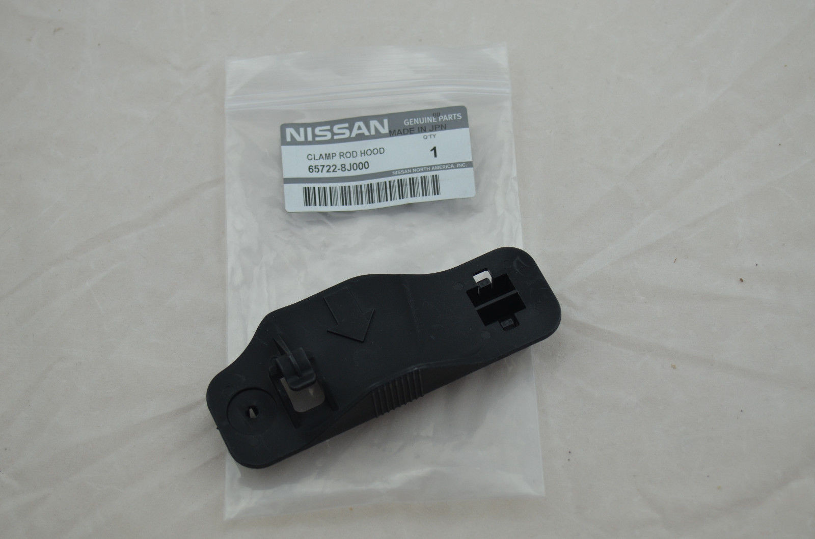 20022006 Nissan Altima Hood Prop Rod Retainer Clip GENUINE OEM NEW