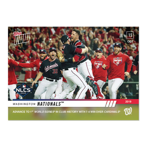 2019 Topps Now 1022 WASHINGTON NATIONALS™
