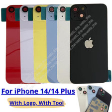 New Back Glass Battery Cover Replacement With Camera Lens for iPhone 14/14 Plus