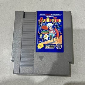 Burger Time (NES, 1987) BurgerTime Nintendo CIB Complete W/ Box & Manual