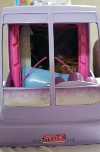 BARBIE DOLL JAM N GLAM CONCERT TOUR BUS & Barbie Rockers MATTEL 2001 - Picture 4 of 12
