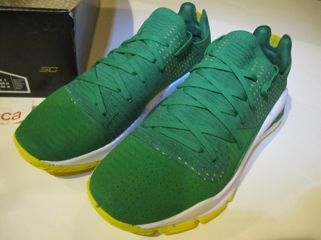 under armour curry 4 men green