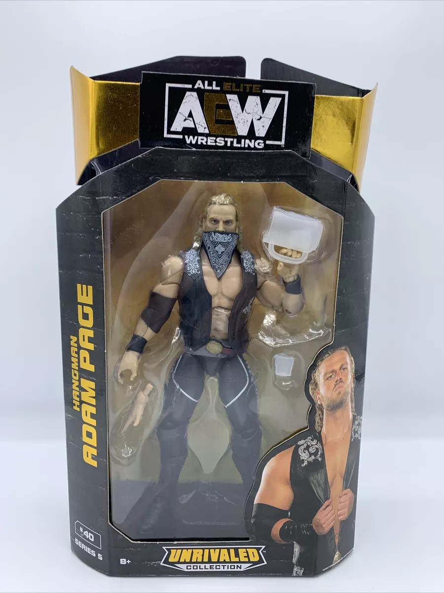 Adam Hangman Page AEW Unrivaled Jazwares Series 5 Figure 