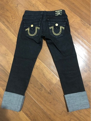 TRUE RELIGION Brand Cotton Jeans Pants Made in USA Women SZ 25 - Picture 5 of 7