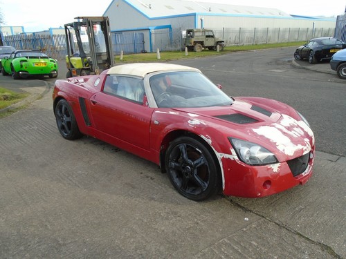 2002 VAUXHALL VX 220 RED/BLACK 53408 MILES
