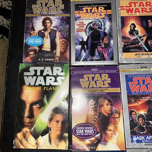Lot of 34 Star Wars Audiobooks BDD Audio Cassette Tapes Tons Of These. - Picture 2 of 16