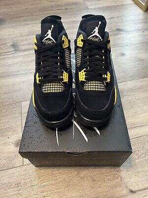Size 8.5 - Jordan 4 Retro LS Low Thunder | eBay Size 8.5 - Jordan 4 Retro LS Low Thunder | eBay