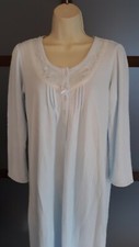 Miss Elaine Night Gown Long Warm Flannel Sz Small Cold Nights