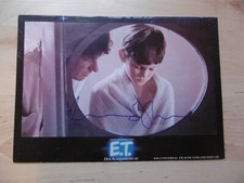 Henry Thomas autograph signed A4 lobby card "E.T."